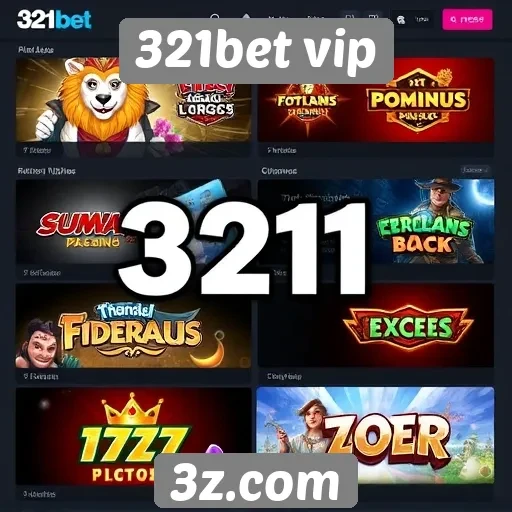 321bet vip oferece ampla variedade de jogos online